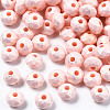 Spray Painted Acrylic Beads MACR-S280-03D-1