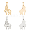 PVD Vacuum Plating 304 Stainless Steel Pendants STAS-UN0019-12-1
