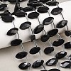 Natural Black Tourmaline Beads Strands G-P607-A03-01-1