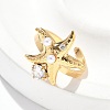 304 Stainless Steel Micro Pave Cubic Zirconia Plastic Pearl Cuff Rings RJEW-D310-02A-G-3