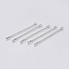 Tarnish Resistant 304 Stainless Steel Chain Extender STAS-I097-030P-1
