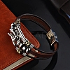 Leaehet Cords Multi-strand Bracelets PW-WG21659-02-1