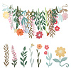 Paper Flower Hanging Banners DIY-WH20049-35-6