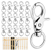 20Pcs Zinc Alloy Swivel Lobster Claw Clasps FIND-GA0003-53A-1