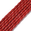 Dyed Synthetic Coral Beads Strands CORA-P010-03-1