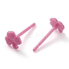 Eco-Friendly Plastic Stud Earrings EJEW-H120-04A-02-2