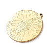 Religion 304 Stainless Steel Pendants STAS-F367-04G-2