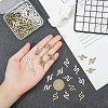 80Pcs 2 Colors Tibetan Style Alloy Pendants FIND-FH0003-85-3