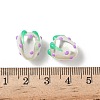 Baking Paint Baking Paint Glass Beads LAMP-Z014-02G-4