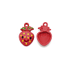 Spray Painted Alloy pendants FIND-CJC0005-06-1