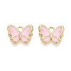 Eco-friendly Alloy Enamel Charms PALLOY-M212-11G-01-1