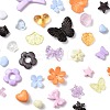 450Pcs 6 Colors Transparent & Opaque Acrylic Beads TACR-FS0001-67-3