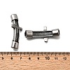 304 Stainless Steel Cross Links Connector Charms STAS-D382-21AS-3