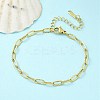 304 Stainless Steel Link Chain Bracelets LS-BJEW-C084-06G-2