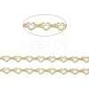 Handmade Brass Heart Link Chains CHC-F015-27G-1