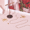 DIY Plastic Pearl Beaded Chains Bracelet Necklace Making Kit DIY-TA0009-70-5
