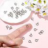 SHEGRACE Brass Spring Ring Clasps XGRPCN197-018P-5