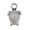 304 Stainless Steel with Rhinestone Pendants LS-STAS-G363-06P-1