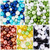 150G 5 Colors ABS Plastic Imitation Pearl Beads KY-TA0001-44A-2