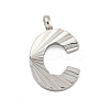 304 Stainless Steel Charms STAS-G345-01P-C-1