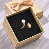 304 Stainless Steel Cuff Rings RJEW-D317-03G-3