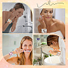4 Pairs 4 Colors Multi-functional Coral Fleece  Bracelets for Women BJEW-CN0001-01B-6