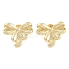 Brass Stud Earrings for Women EJEW-S225-12G-02-1