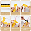 8Pcs 8 Colors PU Leather Anti-slip Badminton Tennis Racket Grip Tape DIY-SP0005-46-4