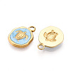 304 Stainless Steel Pendants STAS-N108-08B-G-2