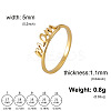 Mother's Day 201 Stainless Steel Finger Rings FS-WG75A9C-02-1