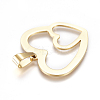 PVD Vacuum Plating 304 Stainless Steel Pendants LS-STAS-F239-05G-2