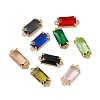 Transparent K9 Glass Connector Charms GLAA-A005-11LG-1
