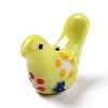 Handmade Printed Porcelain Beads LS-PORC-F005-04E-2