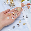 36Pcs 3 Colors 304 Stainless Steel Clip-on Earring Findings STAS-ME0001-63-3
