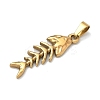 304 Stainless Steel Pendants STAS-F336-13G-03-2