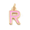Rack Plating Brass Pendants KK-C065-02R-G-1