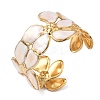 304 Stainless Steel Cuff Bangles for Women BJEW-F525-04D-G-2
