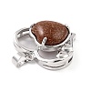 Synthetic Goldstone Pendants G-C236-01A-P-RS-4