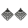 Spray Painted 430 Stainless Steel Pendants X-STAS-Z116-11-1