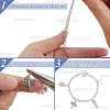 12Pcs 304 Stainless Steel Twisted Curb Chains Bracelets BJEW-SC0001-61P-4