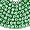 Eco-Friendly Dyed Glass Pearl Round Beads Strands HY-A002-6mm-RB008-2
