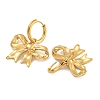 304 Stainless Steel Bowknot Hoop Earrings LS-EJEW-L295-001G-2