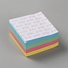 400 Sheets 4 Colors Paper Sticky Note Pads DIY-WH0453-99-2