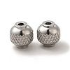 Non-Tarnish 201 Stainless Steel Beads STAS-M089-06P-1