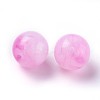 Acrylic Imitation Jade Beads LS-MACR-E025-25D-8mm-2
