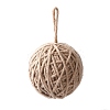 Yarn Knitted Christmas Ball Ornaments AJEW-P106-01F-1