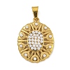 Ion Plating(IP) 304 Stainless Steel Pendants STAS-U024-G-07C-1