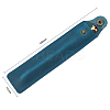 Crazy Horsehide Pen Sleeve Pouch AJEW-WH0314-16A-2