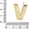 Brass Pendants PALLOY-S036-01G-V-3