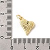 Brass Micro Pave Cubic Zirconia Pendants KK-K302-20A-G-3
